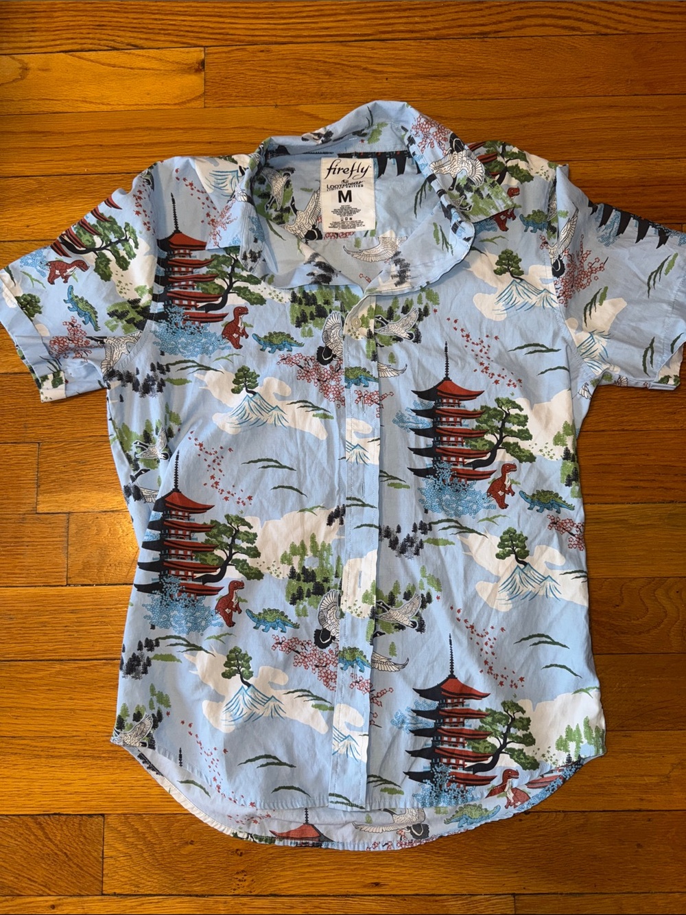 Firefly Limited Edition Lootwear Loot Crate Button Down Shirt Size M